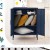 ArtissIn Buffet Sideboard Metal Cabinet, Cold Rolled Steel, SWEETHEART Blue, 80x40x101.5cm, Modern Storage Solution
