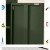 ArtissIn Artiss Buffet Sideboard Metal Cabinet, Green, 80x40x101.5cm - Modern Storage Solution, Stylish Design