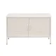 ArtissIn Buffet Sideboard Metal Cabinet, Cold Rolled Steel, White, 80x40x101.5cm, Stylish Storage Solution Australia