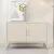 ArtissIn Buffet Sideboard Metal Cabinet, Cold Rolled Steel, White, 80x40x101.5cm, Stylish Storage Solution Australia