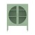ArtissIn Buffet Sideboard Metal Cabinet, Cold-Rolled Steel, Light Green, 80x40x102cm, Modern Storage Solution