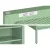 ArtissIn Buffet Sideboard Metal Cabinet, Cold-Rolled Steel, Light Green, 80x40x102cm, Modern Storage Solution