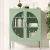 ArtissIn Buffet Sideboard Metal Cabinet, Cold-Rolled Steel, Light Green, 80x40x102cm, Modern Storage Solution