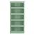 ArtissIn Elia Buffet Sideboard Cabinet, Cold Rolled Steel, Light Green, 79x32x175cm, Mesh Doors, Modern Storage Solution