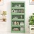 ArtissIn Elia Buffet Sideboard Cabinet, Cold Rolled Steel, Light Green, 79x32x175cm, Mesh Doors, Modern Storage Solution ArtissIn Elia Buffet Sideboard Cabinet, Cold Rolled Steel, Light Green, 79x32x175cm, Mesh Doors, Modern Storage Solution