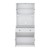 Artiss Beini Buffet Sideboard Cabinet 180cm High White Pantry Hutch, Storage Shelves, 4 Doors, Drawer, MDF Frame