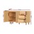 Artiss 130cm Pine Wood Buffet Sideboard Cabinet with 3 Drawers, Adjustable Shelves, and Sturdy Design