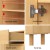 Artiss 130cm Pine Wood Buffet Sideboard Cabinet with 3 Drawers, Adjustable Shelves, and Sturdy Design
