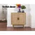 Artiss Rattan Buffet Sideboard, Particle Board, 70x40x75cm, BRIONY Oak, Real Rattan Doors, Eucalyptus Wood Legs