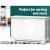 Artiss Buffet Sideboard, Particle Board, White, 99x33x63cm - Sleek Sliding Doors, Ample Storage, Sturdy Design Artiss Buffet Sideboard, Particle Board, White, 99x33x63cm - Sleek Sliding Doors, Ample Storage, Sturdy Design