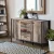 Artiss Buffet Sideboard, Wooden, Dark Grey, 123x39x79cm, Eco-Friendly, Modern Design, Ample Storage, Easy Assembly