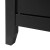 Artiss Buffet Sideboard, Particle Board, 160cm x 39cm x 76cm, Black, Adjustable Shelves, Modern Dining Storage