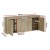 Artiss Buffet Sideboard, Melamine Particle Board, 180cm, Woodgrain Finish, Modern Design, Ample Storage, Easy Assembly