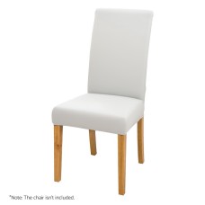 Artiss 6x White Dining Chair Covers, Spandex Stretch Slipcovers, Removable, Fits 38-45cm, Banquet & Wedding