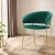 Artiss Diala Dining Chairs Set of 2 - Green Velvet Armchairs with Metal Frame, 77cm Height, Elegant and Durable Design Artiss Diala Dining Chairs Set of 2 - Green Velvet Armchairs with Metal Frame, 77cm Height, Elegant and Durable Design