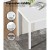 Artiss White Dining Set - Modern 5-Piece with 18mm MDF Table & PVC Chairs, Powder-Coated Metal Frame, Easy Assembly