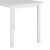 Artiss Kaye 5-Piece Dining Set - White 4-Seater with Pinewood Legs, X-Back Chairs & Melamine Finish, 1-Year Warranty