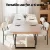 Artiss 2M Extendable Dining Table - Natural Wood Top, Black Metal Legs, Seats 4-6, 140-200cm, Easy Assembly