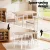 Artiss 5-Piece Foldable Dining Set – Natural White, Space-Saving Scandi Design, MDF & Powder-Coated Metal, 120cm Table