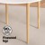 Artiss Demi 5-Piece Dining Table and Chairs Set, White and Grey, MDF Round Table, Pine Wood Legs, Seats 4, Modern