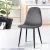 Artiss Set of 4 Velvet Dining Chairs, Grey – Modern Design, 150kg Capacity, Iron Legs, Anti-Slip, Easy Assembly