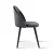 Artiss Velvet Dining Chairs Set of 2 - Dark Grey, Solid Iron Legs, 150kg Capacity, Anti-Slip, 48x49x78cm, Easy Assembly