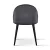 Artiss Velvet Dining Chairs Set of 2 - Dark Grey, Solid Iron Legs, 150kg Capacity, Anti-Slip, 48x49x78cm, Easy Assembly