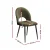 Artiss Loren Velvet Dining Chairs Set of 2 - Green & Black, 48x48x81cm, Plywood Frame, Metal Legs, 1-Year Warranty