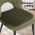Artiss Loren Velvet Dining Chairs Set of 2 - Green & Black, 48x48x81cm, Plywood Frame, Metal Legs, 1-Year Warranty