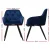 Artiss Dining Chairs Set of 2 Velvet Diamond Tufted Armchair Blue, Plush Upholstery, Steel Legs, 150kg Capacity Artiss Dining Chairs Set of 2 Velvet Diamond Tufted Armchair Blue, Plush Upholstery, Steel Legs, 150kg Capacity