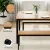 Artiss 3-Piece Dining Set: Natural Oak Table & Benches, Space-Saving Metal Frame, 110cm x 70cm, Scandinavian Style