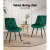 Artiss Velvet Diamond Tufted Dining Chairs Set of 2, Green - Luxurious, Stylish, and Versatile Seating Solution