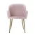 Artiss Velvet Dining Chairs Set of 2 - Plush Pink Armchair with Steel Legs, Luxurious Comfort & Style for Any Room