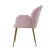 Artiss Velvet Dining Chairs Set of 2 - Plush Pink Armchair with Steel Legs, Luxurious Comfort & Style for Any Room
