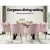 Artiss Velvet Dining Chairs Set of 2 - Plush Pink Armchair with Steel Legs, Luxurious Comfort & Style for Any Room