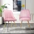 Artiss Set of 2 Pink Velvet Dining Chairs, Channel Tufted, Gold Legs, 44x41x80cm, Elegant Design, High Comfort