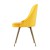 Artiss Velvet Dining Chairs Set of 2, Yellow, Channel Tufted, Gold Metal Legs, 44x41x80cm, Trendsetting Design