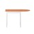 Artiss 1.1M Extendable Dining Table, Sturdy Wood & Particle Board, Seats 2-3, Pine/White, Space-Saving Design
