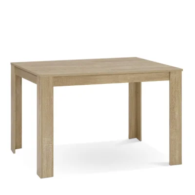 Artiss NATU 120CM Oak Dining Table - Rectangular 4-6 Seater with Natural Wood Grain Finish, Sturdy 15mm Particle Board