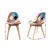 Artiss Set of 2 Retro Eiffel DSW Dining Chairs - Fabric Upholstery, Beech Wood Legs, 46x42x75cm - Home & Café Use Artiss Set of 2 Retro Eiffel DSW Dining Chairs - Fabric Upholstery, Beech Wood Legs, 46x42x75cm - Home & Café Use
