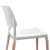 Artiss Dining Chairs Set of 4 White Belloch Replica, Solid Beech Wood Legs, Stackable, Indoor Outdoor Kitchen Use