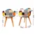 Artiss Set of 4 Retro Replica DSW Dining Chairs - Fabric Seat, Beech Wood Legs, 49x42x84cm, Mid-Century Modern Design Artiss Set of 4 Retro Replica DSW Dining Chairs - Fabric Seat, Beech Wood Legs, 49x42x84cm, Mid-Century Modern Design