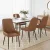 Artiss 4x Brown Retro Dining Chairs - PU Leather, Ergonomic Design, Metal Legs, 40x40x88cm - Kitchen, Cafe, Lounge Artiss 4x Brown Retro Dining Chairs - PU Leather, Ergonomic Design, Metal Legs, 40x40x88cm - Kitchen, Cafe, Lounge