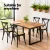 Artiss 2x Dining Chairs - Rattan Seat, Rubber Wood Frame, Black Finish, Ergonomic & Sturdy X-Shape Support, 88cm Height Artiss 2x Dining Chairs - Rattan Seat, Rubber Wood Frame, Black Finish, Ergonomic & Sturdy X-Shape Support, 88cm Height