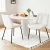Artiss 2x Beige Velvet Tufted Dining Chairs - Ergonomic Design, Metal Legs, 51x44x80cm for Kitchen, Lounge, Cafe