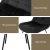 Artiss 2x Velvet Tufted Dining Chairs - Ergonomic, Comfy Padded Seat, Metal Legs, Black, 51x44x80cm, Versatile Style