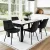 Artiss Set of 4 Black Velvet Dining Chairs – Grid Tufted, Ergonomic Design with Metal Legs, 51x44x80cm, Easy Assembly