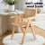 Artiss 2x Wooden Dining Chairs - Natural Rattan Seat, Rubber Wood Frame, Ergonomic Design, 120kg Capacity, Easy Assembly