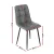 Artiss 4x Retro Dining Chairs, Grey PU Leather, Ergonomic Backrest, Metal Legs, 43x43x90cm, Perfect for Kitchen & Lounge Artiss 4x Retro Dining Chairs, Grey PU Leather, Ergonomic Backrest, Metal Legs, 43x43x90cm, Perfect for Kitchen & Lounge