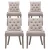 Artiss Cayes Dining Chairs Set of 4, French Provincial Style, Beige Linen, 13cm Cushion, Rubber Wood Legs, 89cm Height Artiss Cayes Dining Chairs Set of 4, French Provincial Style, Beige Linen, 13cm Cushion, Rubber Wood Legs, 89cm Height